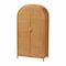Bali & Pari Paloma Modern Bohemian Light Honey Rattan Large Storage Cabinet 242-13571-ZORO - alternate 1